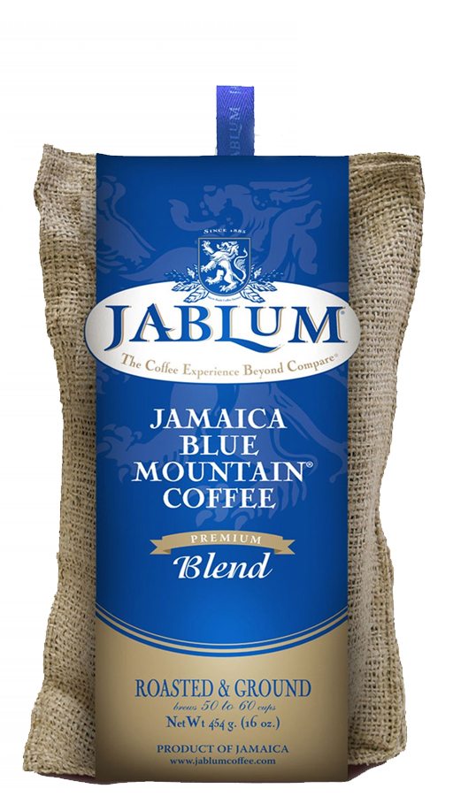 JABLUM Jamaica Blue Mountain Coffee Premium Blend - Roasted Ground
